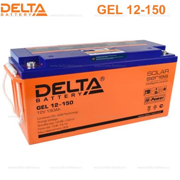 Аккумуляторная батарея Delta GEL 12-150 в Владивостоке