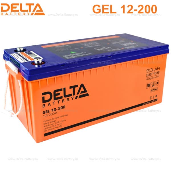 Аккумуляторная батарея Delta GEL 12-200 в Владивостоке
