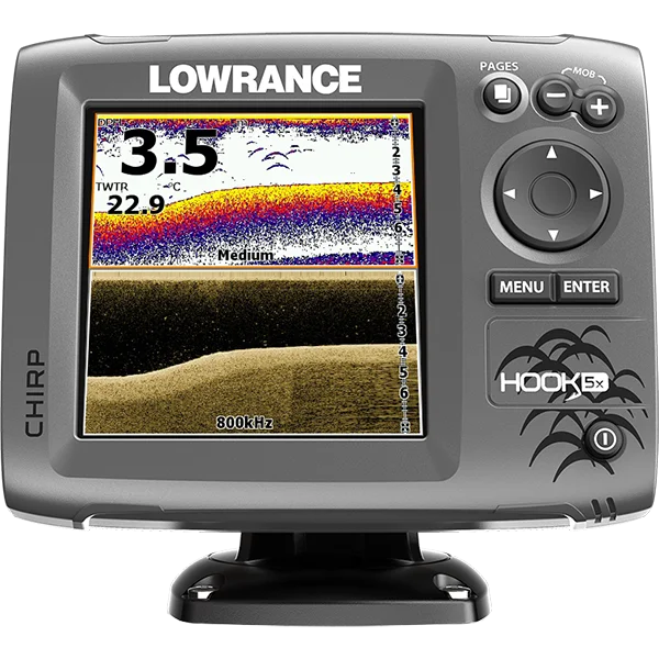 Эхолот Lowrance Hook-5 Mid/High/DownScan в Владивостоке