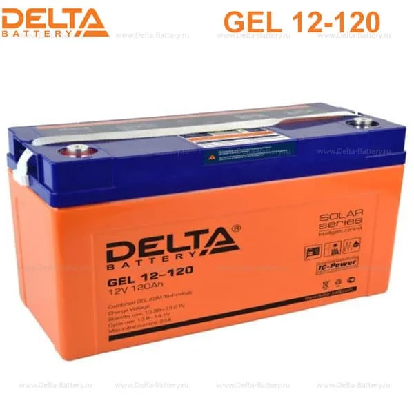 Аккумуляторная батарея Delta GEL 12-120 в Владивостоке