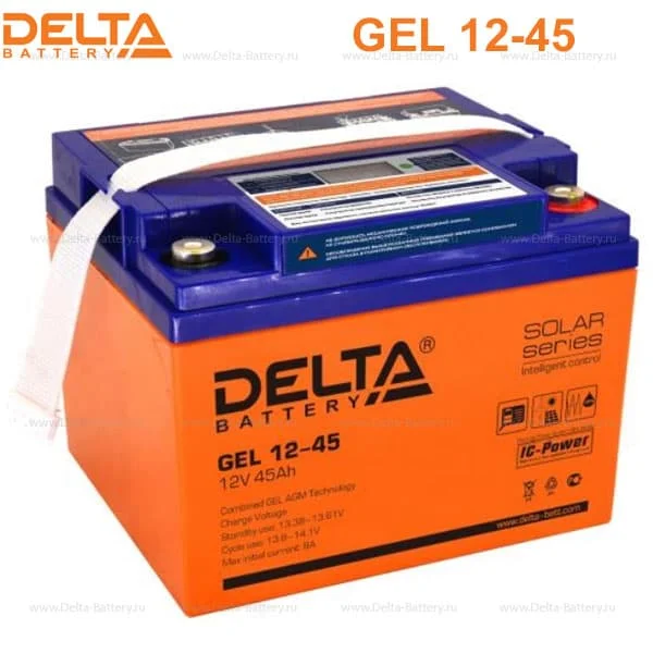 Аккумуляторная батарея Delta GEL 12-45 в Владивостоке