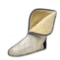 Сапоги женские Nordman Silla из ЭВА с мехом и манжетами темно-серые в Владивостоке